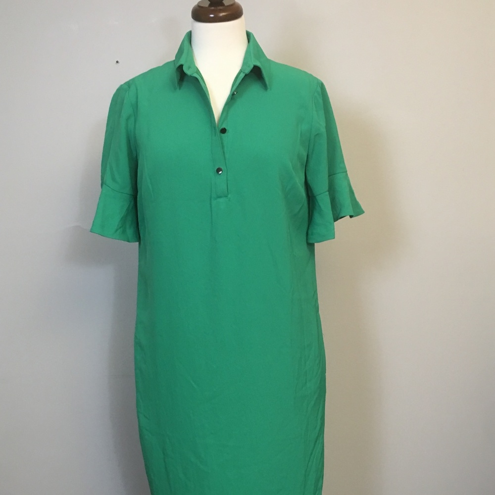💥NWT Banana Republic Ruffled Short Sleeve Dress💥